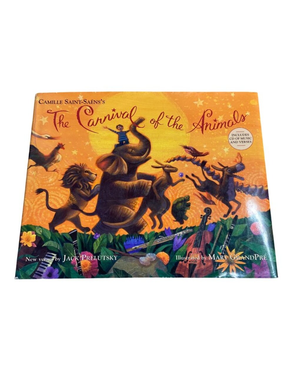 The Carnival Of The Animals Book & CD Set Camille Saint-Saens